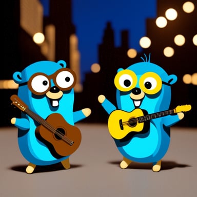 Go Blue Gopher as The Beatles