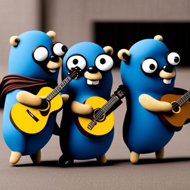Go Blue Gopher as The Beatles