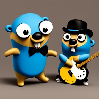 Go Blue Gopher as The Beatles