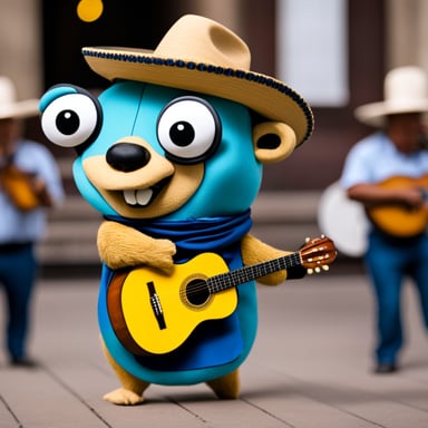 Go Blue Gopher plays in a Mariachi band.
