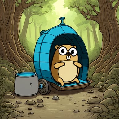 Go Blue Gopher struggling to administer Kubernetes