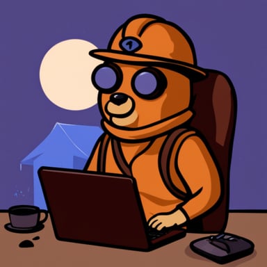 Go blue gopher coding in Rust.