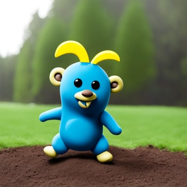 Go Blue Gopher looking like Teletubbies.