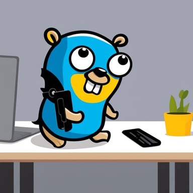 Go Blue Gopher is a unique mascot known for its skills in hacking code and hardware, working on electronics, and writing.