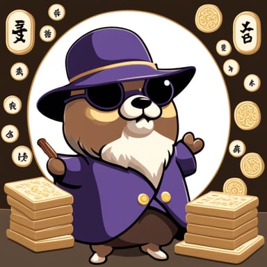 Go Blue Gopher, the grand master of mahjong