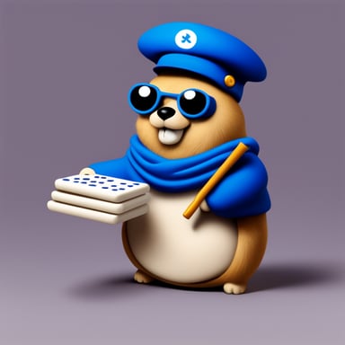 Go Blue Gopher, the grand master of mahjong