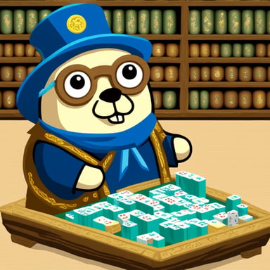 Go Blue Gopher, the grand master of mahjong