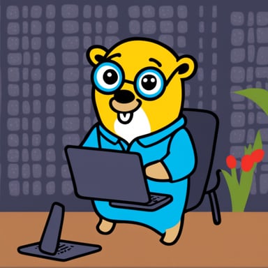 Exploring the internet with Go Blue Gopher.