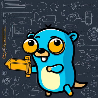 Go Blue Gopher in a mono-repo