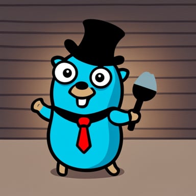 Go Blue Gopher as toxic CEO gopher.