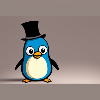 In the world of operating systems, imagine the Go Blue Gopher as a penguin Linux nerd from Amsterdam, passionate about open source and coding.