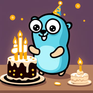 Happy birthday, Go Blue Gopher!