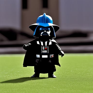 Go Blue Gopher as Darth Vader.