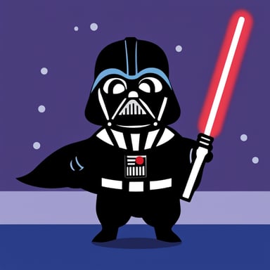 Go Blue Gopher as Darth Vader.