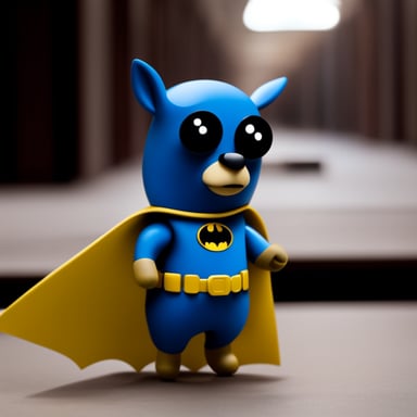 Go Blue Gopher as Batman: The Dark Knight Gopher