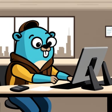 Go Blue Gopher, a software developer, is struggling to deliver within the deadline.