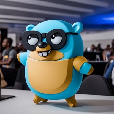 Go Blue Gopher at Gophercon Kenya showcases the adventures of Go Blue Gopher as it participates in Gophercon Kenya, highlighting its unique contributions and experiences at the event.