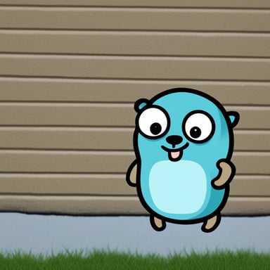 The go blue gopher is a noob.