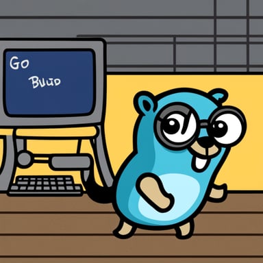 Go Blue Gopher as Ferris in the Rust language community.