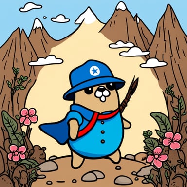 A North Korean Go Blue Gopher