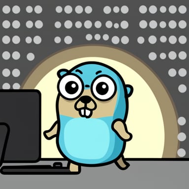 Go Blue Gopher feels sad with bad code.