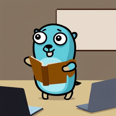 Go Blue Gopher feels sad with bad code.