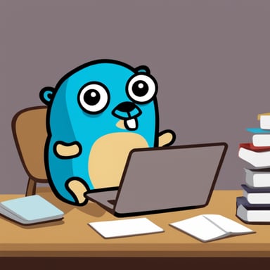 Go Blue Gopher feels sad with bad code.