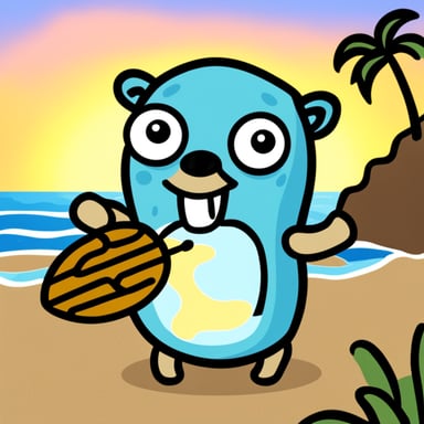 Go Blue Gopher in Hawaii