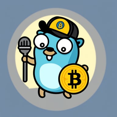 Go Blue Gopher loves Bitcoin.