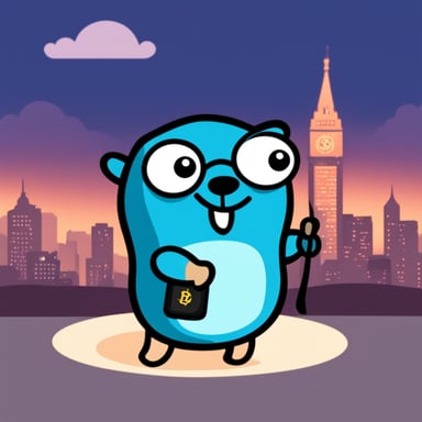Go Blue Gopher loves Bitcoin.