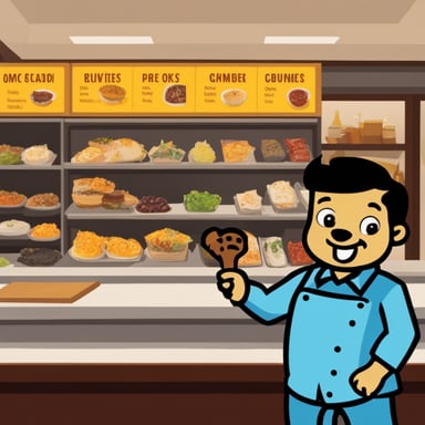 Go Blue Gopher handles restaurant and grocery menus.