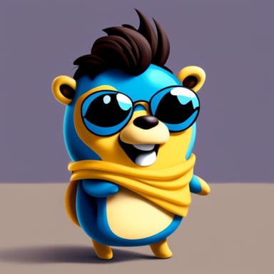 Go Blue Gopher as Shahrukh Khan.