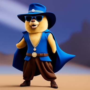 Go Blue Gopher as Shahrukh Khan.