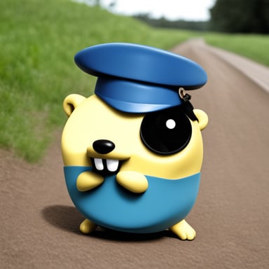 The most cursed gopher, Go Blue Gopher.