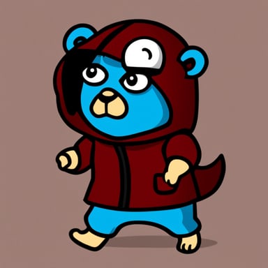 Go Blue Gopher as Naruto character