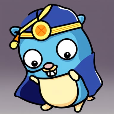 Go Blue Gopher as Naruto character