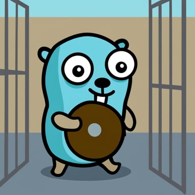 Go Blue Gopher in prison.