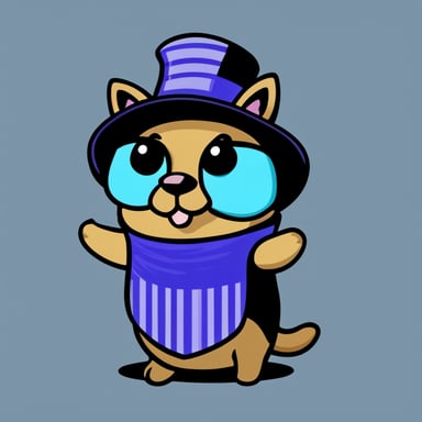 The go blue gopher appears as a slightly plump British cat with whiskas coloration (gray with black stripes), holding a foil wrapper in its paws. It's engaged in cybersecurity tasks, standing proudly in a cap adorned with a gopher pattern.