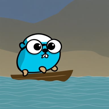 A blue gopher that also does PHP is known as Go Blue Gopher.
