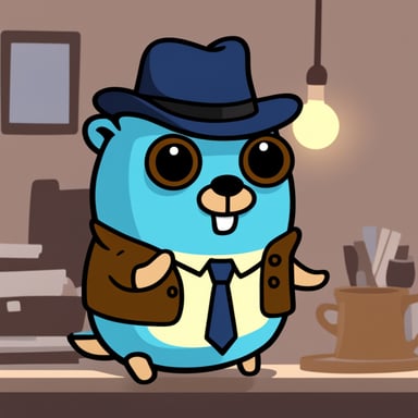 Detective Go Blue Gopher