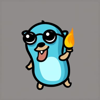 Go Blue Gopher, which doesn't like Golang.