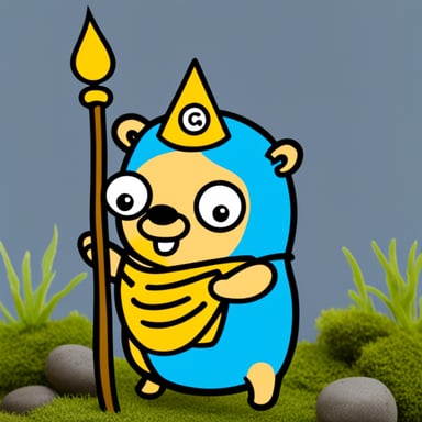 Go Blue Gopher as Japanzse gopher.