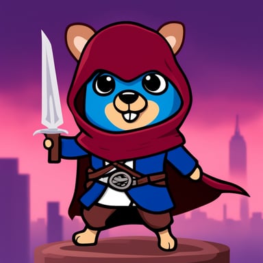 Go Blue Gopher as Assassin's Creed