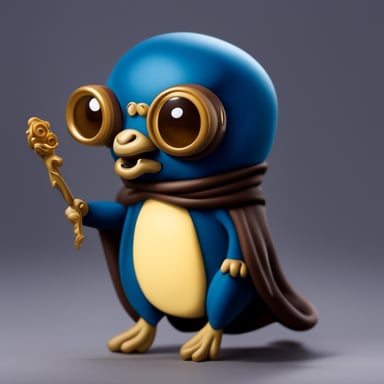 Go Blue Gopher as octopus gopher chimera.