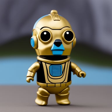 Go Blue Gopher as C3PO