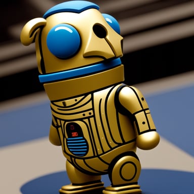 Go Blue Gopher as C3PO