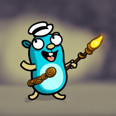 Go Blue Gopher as Rayman.