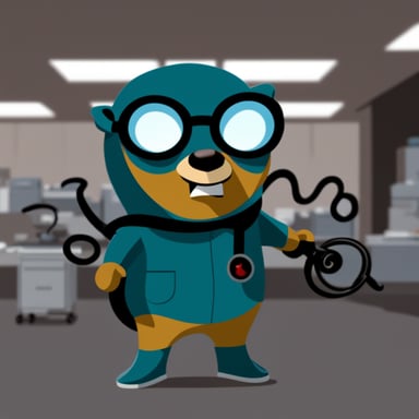 Go Blue Gopher as Doctor Octopus in Marvel.