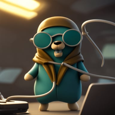 Go Blue Gopher as Doctor Octopus in Marvel.