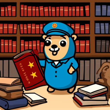 Go Blue Gopher as communist gopher